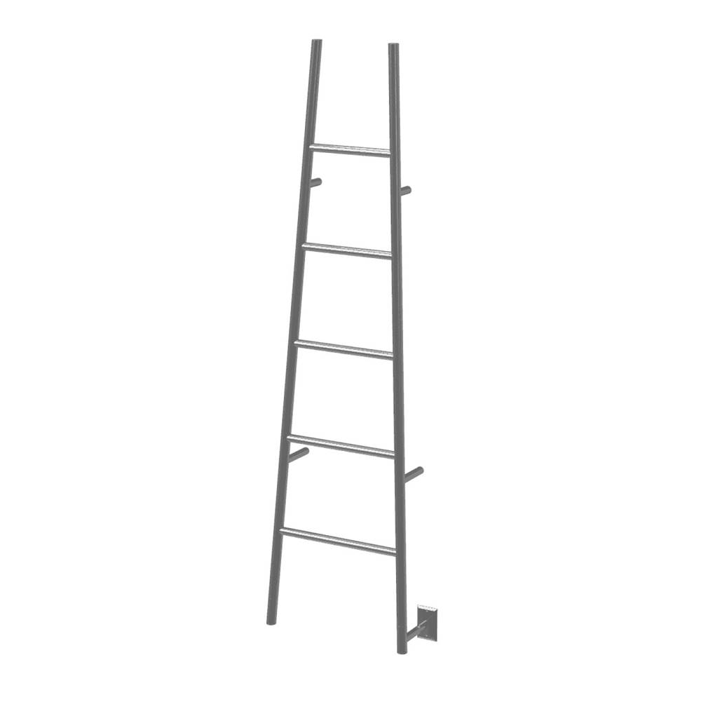 Amba Products Jeeves Model A Ladder 5 Bar Hardwired Drying Rack in Brushed
