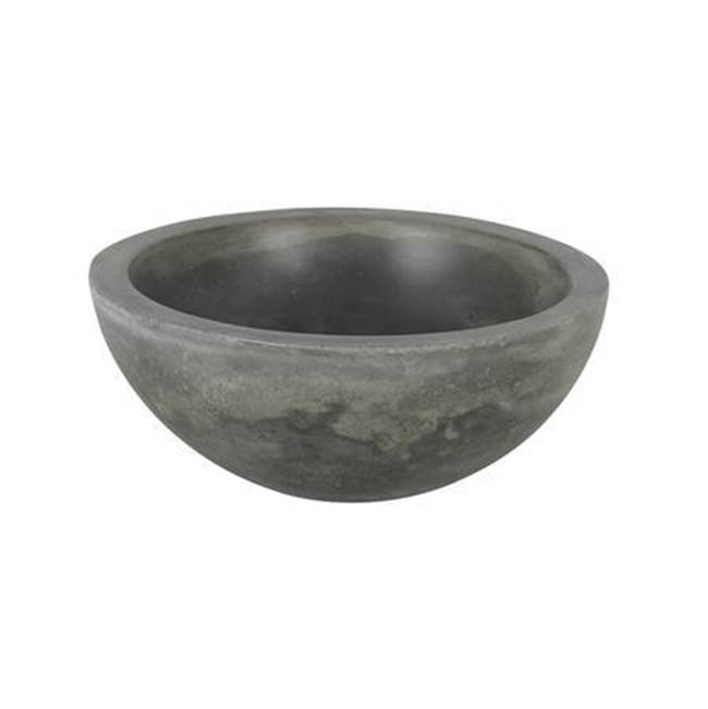 Barclay Cordell Small Oval CementVessel, Dusk Gray