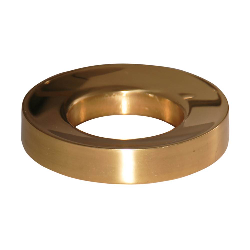 Barclay Mounting Ring for Umbrella Drain, Polished Brass