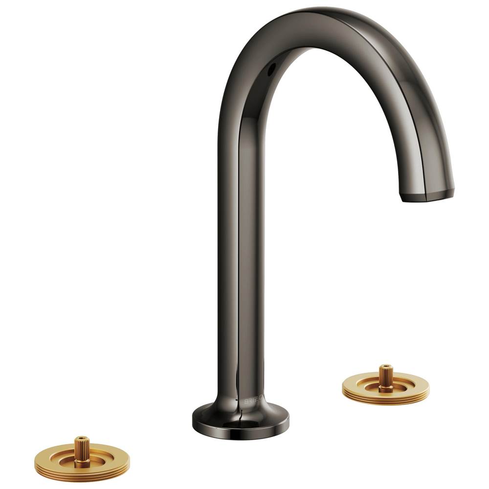 Brizo Kintsu® Widespread Lavatory Faucet with Arc Spout - Less Handles 1.2 GPM