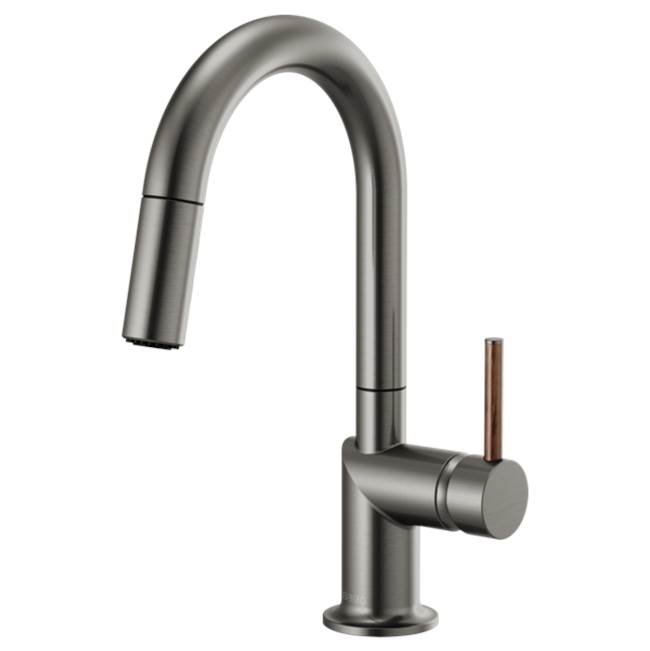 Brizo Odin® Pull-Down Prep Faucet with Arc Spout - Less Handle