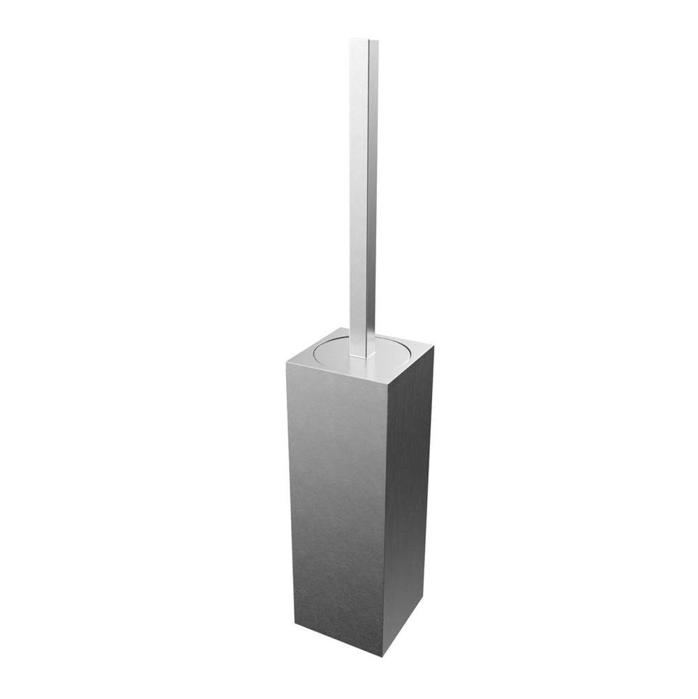 ICO Bath Fire Wall-Mounted Toilet Brush - Brushed Nickel
