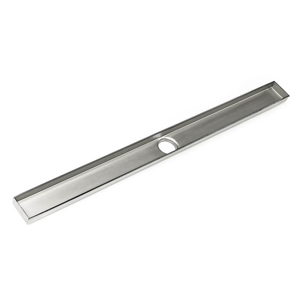 Infinity Drain 42'' Channel for FX 65 Series in Polished Stainless