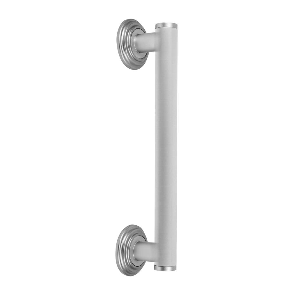Jaclo 16'' Grand Grab Bar with Traditional Round Flange