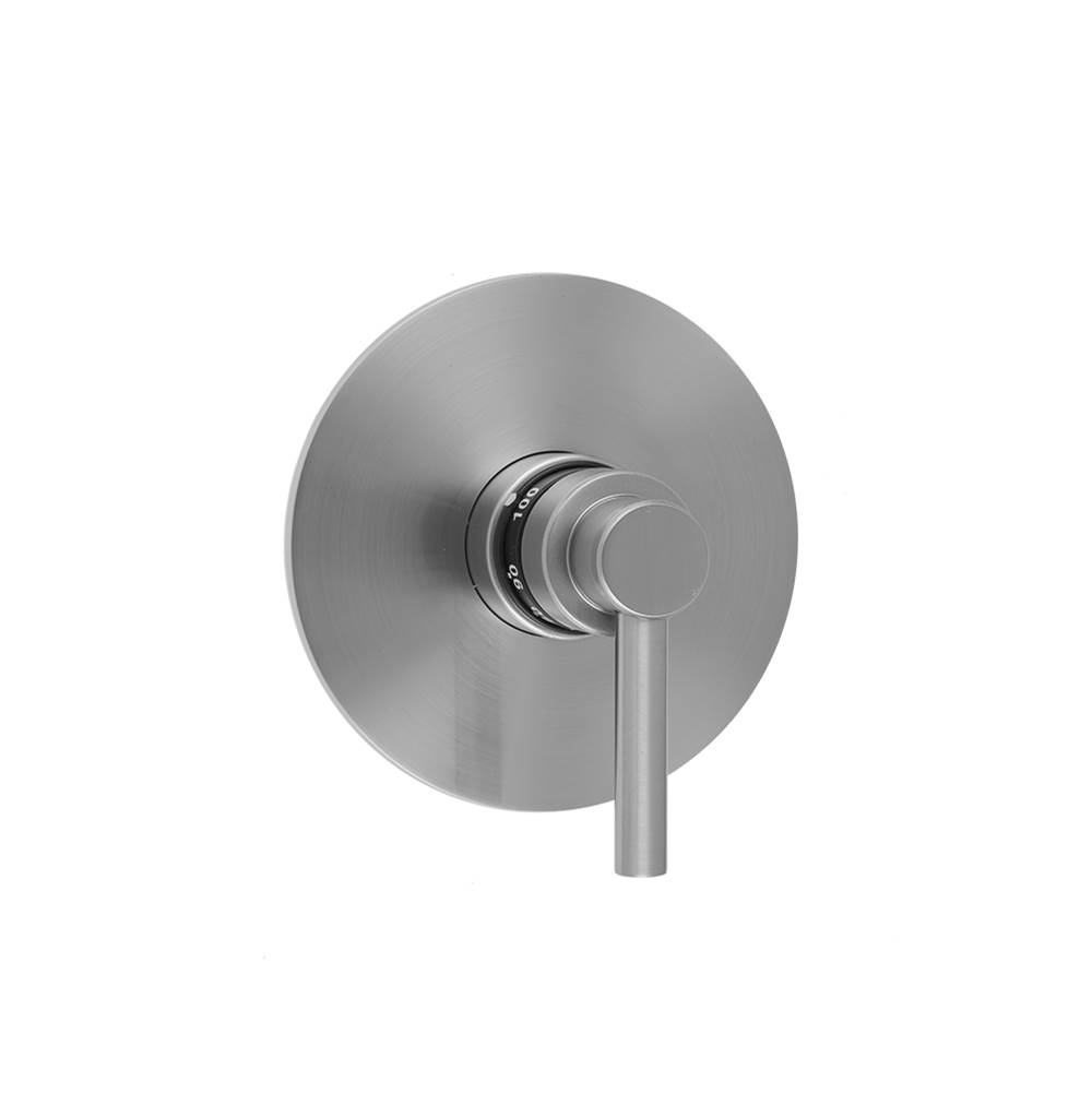 Jaclo Round Plate with Contempo Low Lever Trim for Thermostatic Valves (J-TH34 & J-TH12)