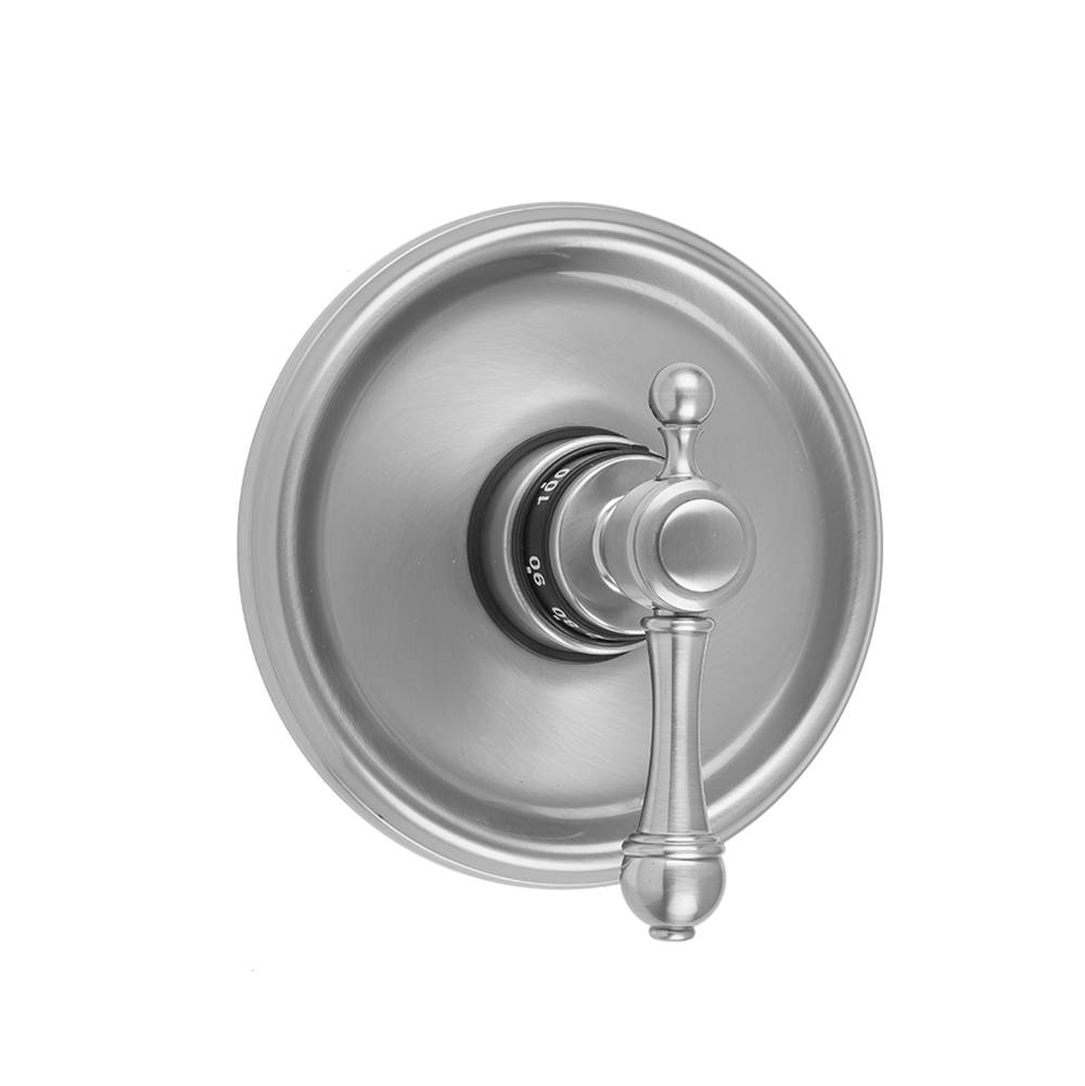 Jaclo Round Step Plate With Majesty Lever Trim For Thermostatic Valves (J-TH34 & J-TH12)