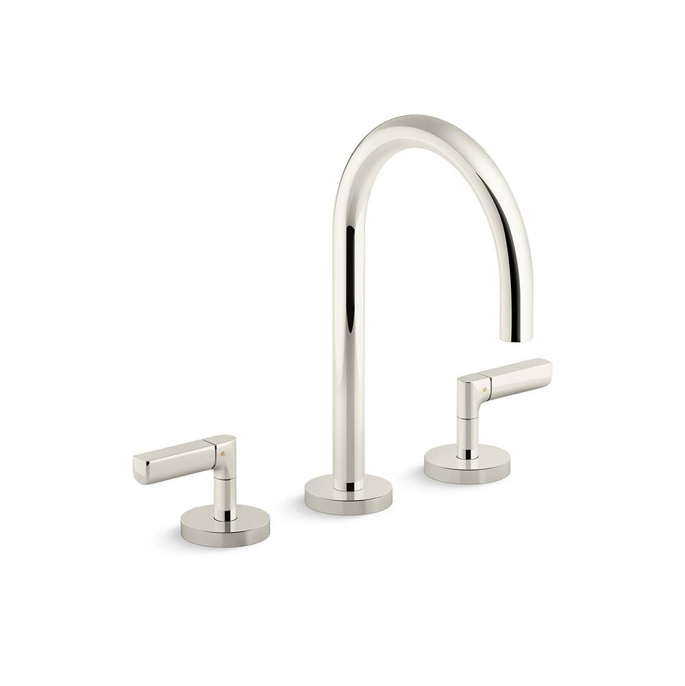 Kallista One Nazare® Sink Faucet, Gooseneck Spout, Lever Handles