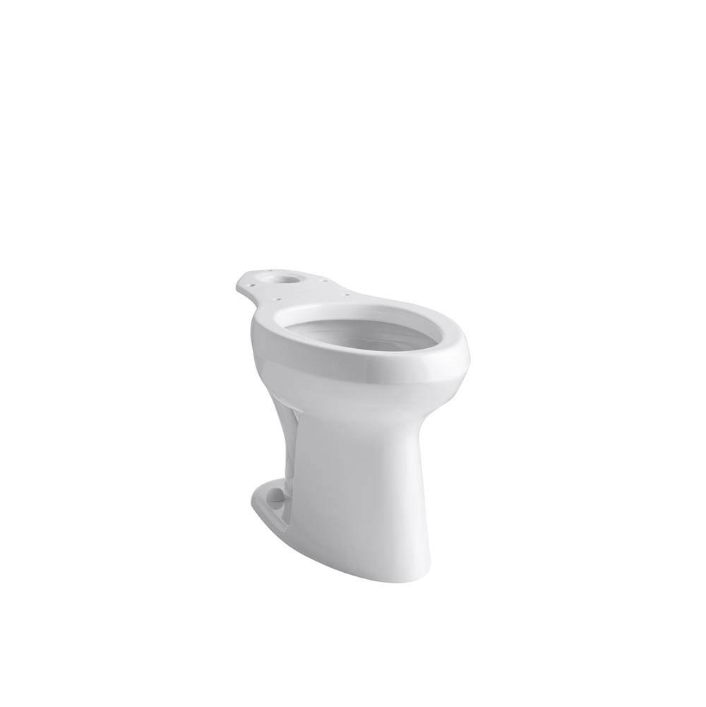 Kohler Highline® toilet bowl with bedpan lugs and antimicrobial finish, less seat