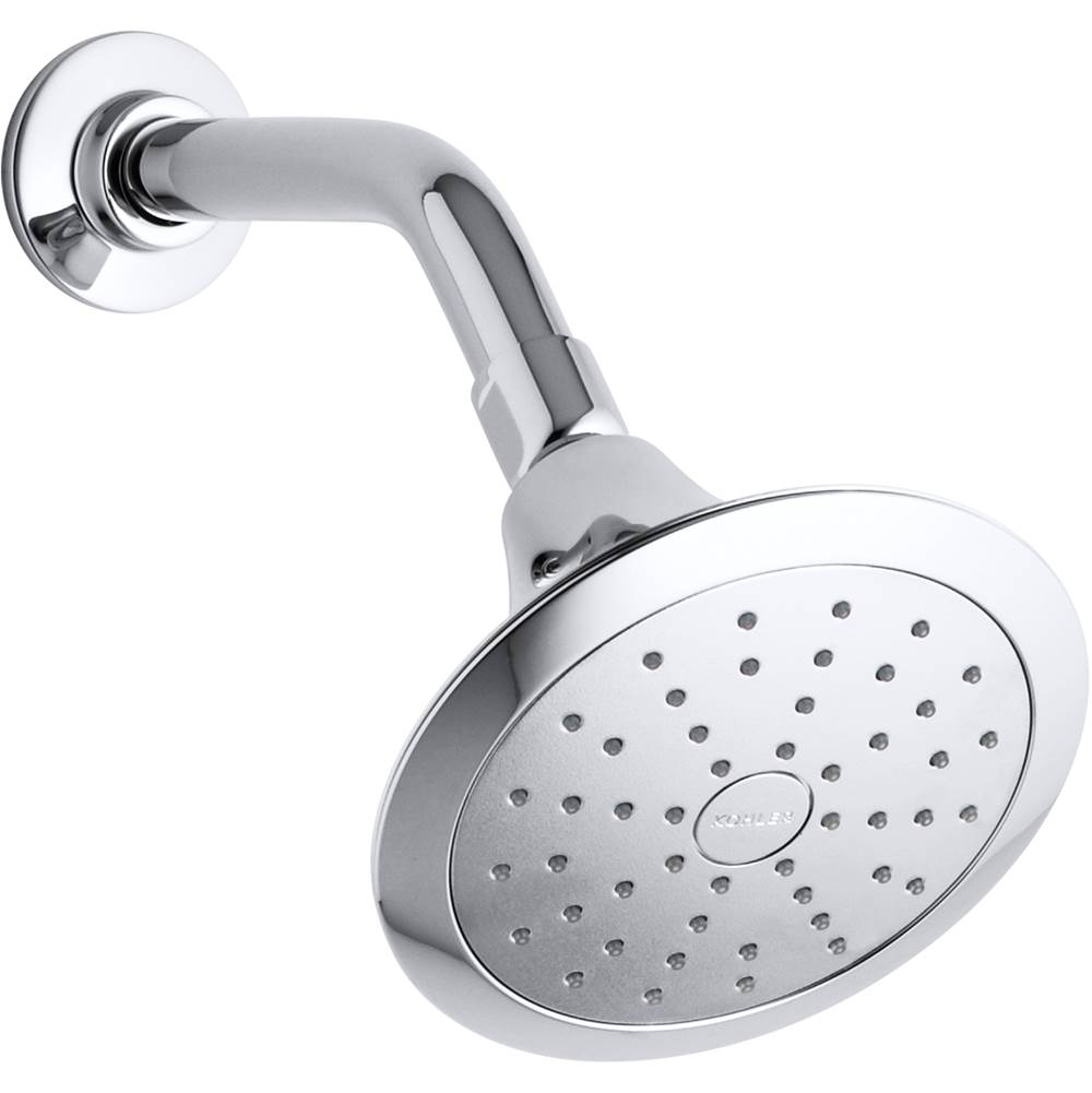 Kohler Forte® 1.75 gpm single-function showerhead with Katalyst(R) air-induction technology