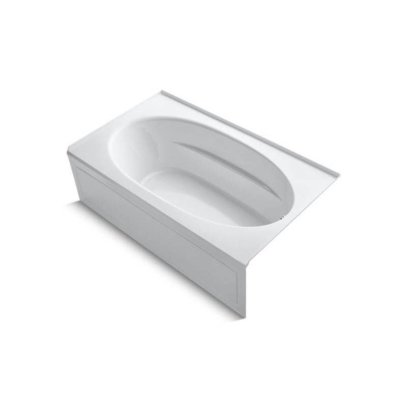 Kohler Windward® 72'' x 42'' alcove bath with integral apron and right-hand drain