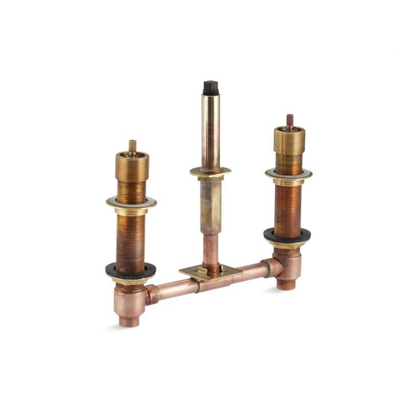 Kohler 1/2'' ceramic high-flow valve with rigid connections