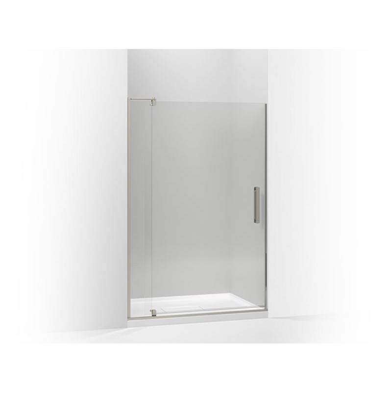 Kohler Revel® Pivot shower door, 74'' H x 43-1/8 - 48'' W, with 5/16'' thick Crystal Clear glass