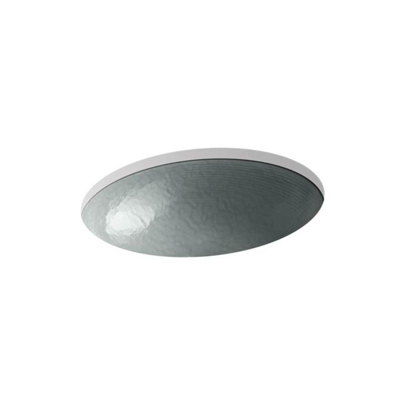 Kohler Whist® Glass undermount bathroom sink in Opaque Stone