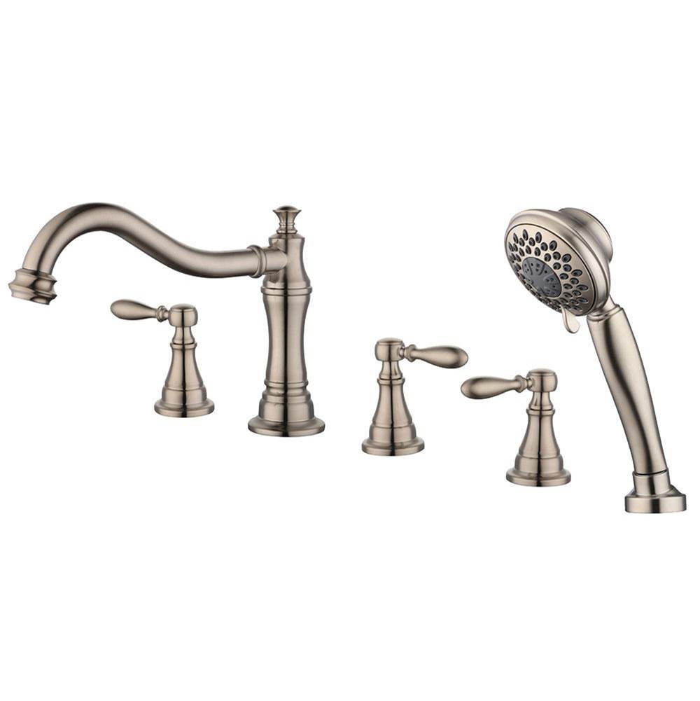 Luxart - Tub Faucets With Hand Showers