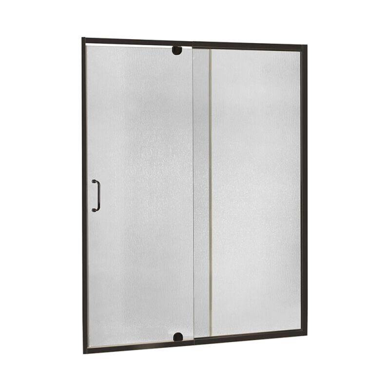 Luxart Minimalist Frameless Pivot Shower Door and Panel