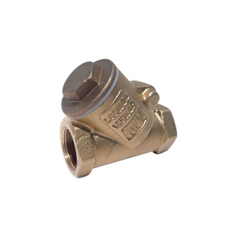 Mainline Collection Brass ''Y'' Pattern Swing Check Valves - IPS