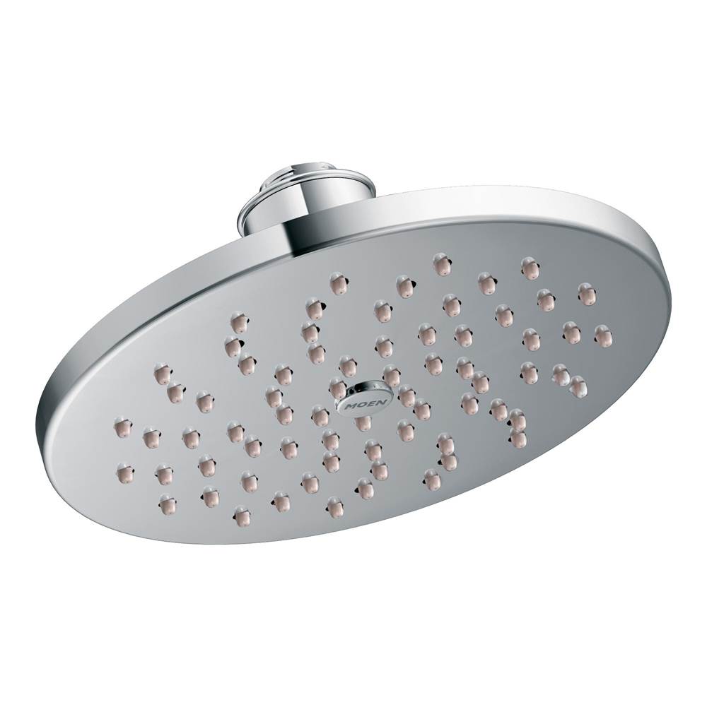 Moen 8'' Eco-Performance Single-Function Rainshower Showerhead with Immersion Technology, Chrome