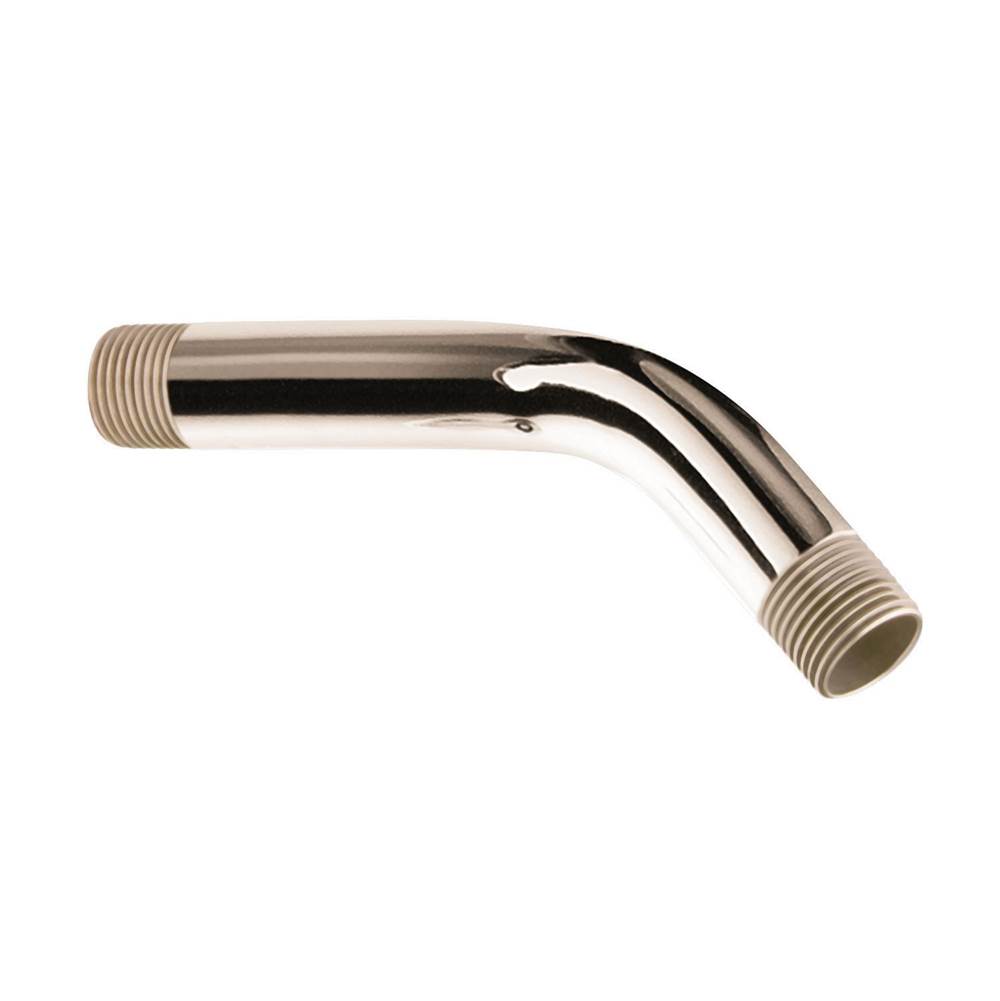 Moen 6-Inch Shower Arm with 1/2-Inch IPS Connections, Nickel