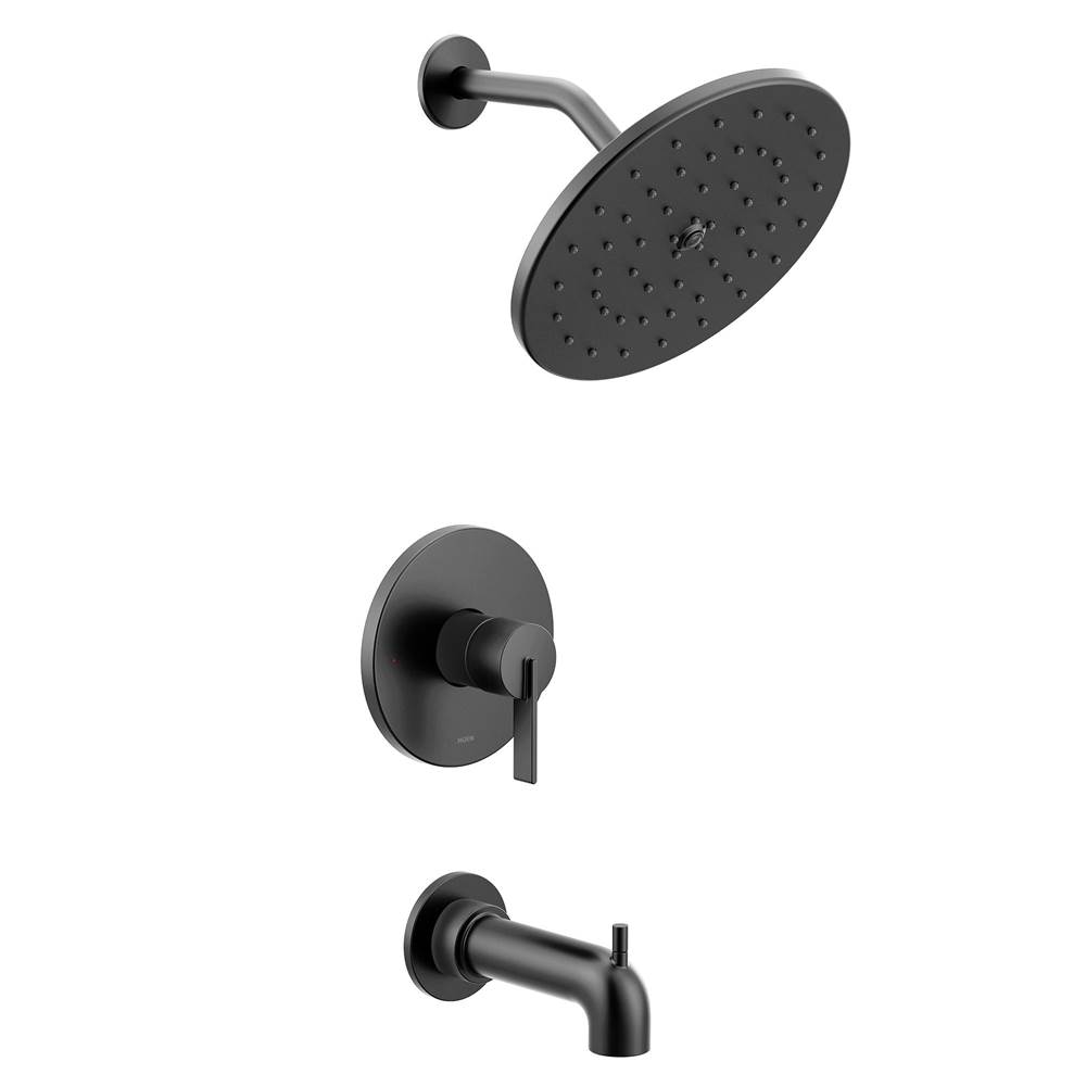 Moen Cia M-CORE 3-Series 1-Handle Eco-Performance Tub and Shower Trim Kit in Matte Black (Valve Sold Separately)