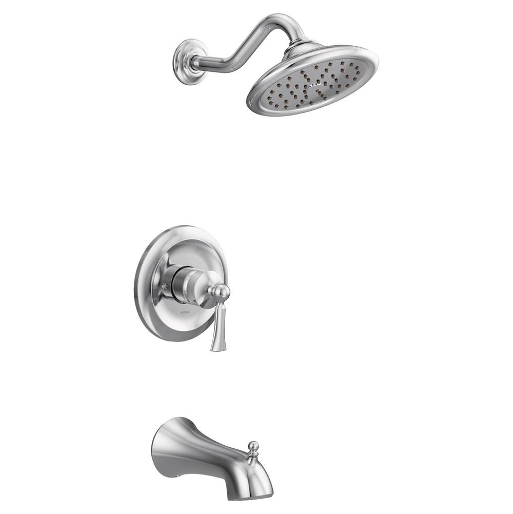 Moen Wynford M-CORE 3-Series 1-Handle Eco-Performance Tub and Shower Trim Kit in Chrome (Valve Sold Separately)