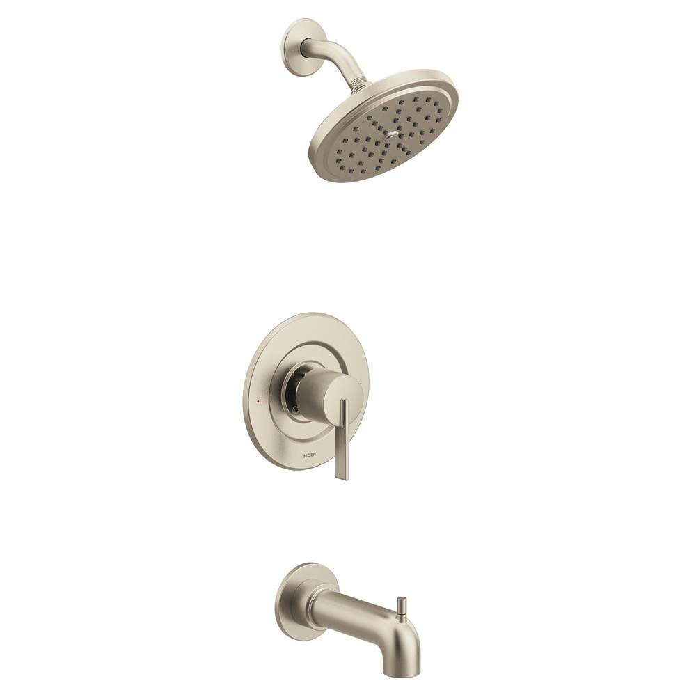 Moen Cia Posi-Temp Eco-Performance 1-Handle Tub and Shower Faucet Trim Kit in Brushed Nickel (Valve Sold Separately)