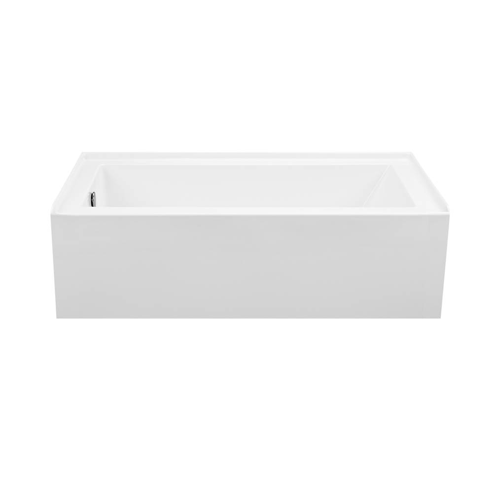 MTI Baths Cameron 4 Acrylic Cxl Integral Skirted Rh Drain Air Bath/Ultra Whirlpool - White (60X30.5)