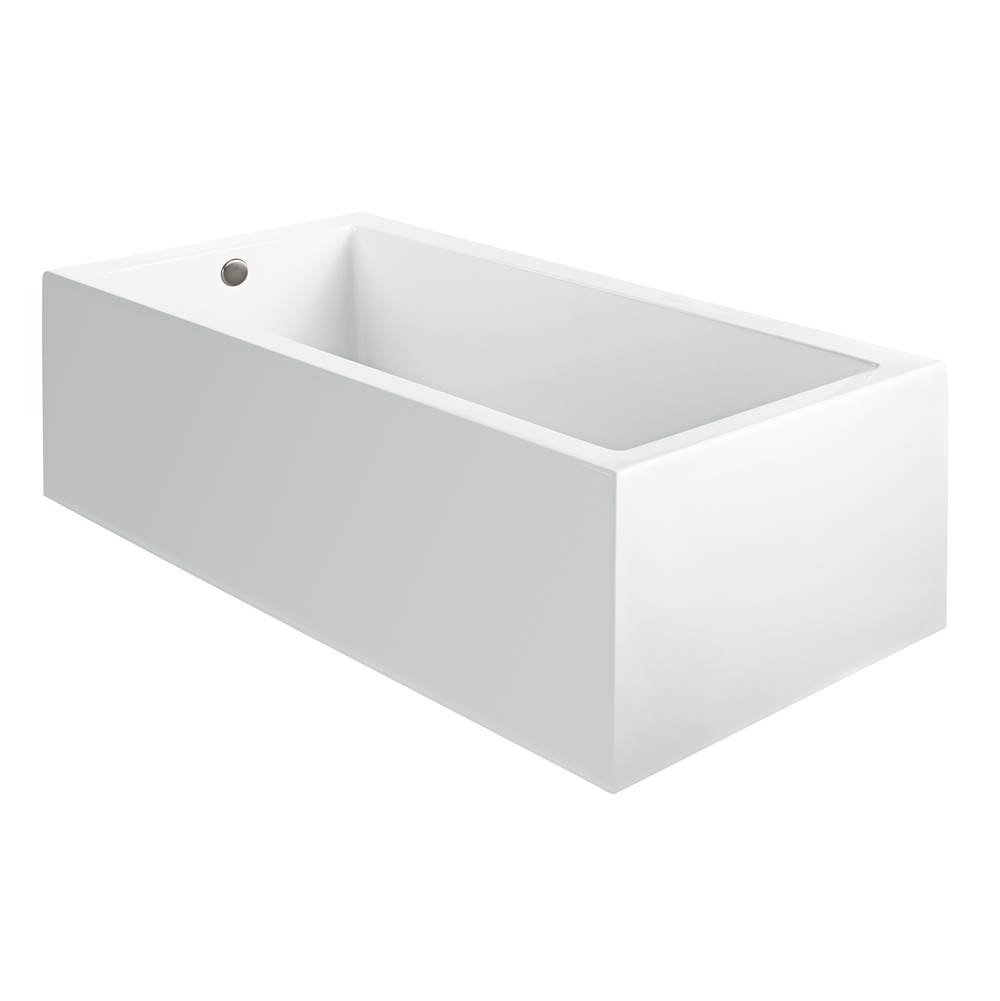 MTI Baths Andrea 23A Acrylic Cxl Sculpted 4 Side Air Bath - White (65.75X36)