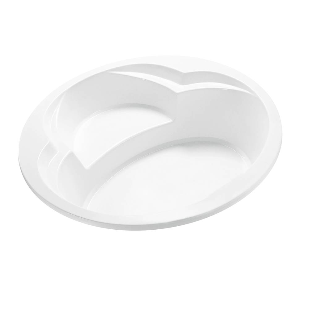 MTI Baths Rendezvous 1 Acrylic Cxl Drop In Ultra Whirlpool - White (69X69)