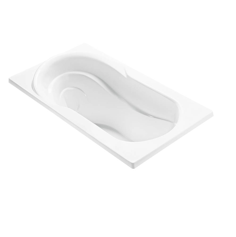 MTI Baths Reflection 4 Acrylic Cxl Drop In Air Bath/Ultra Whirlpool - Biscuit (60X32)