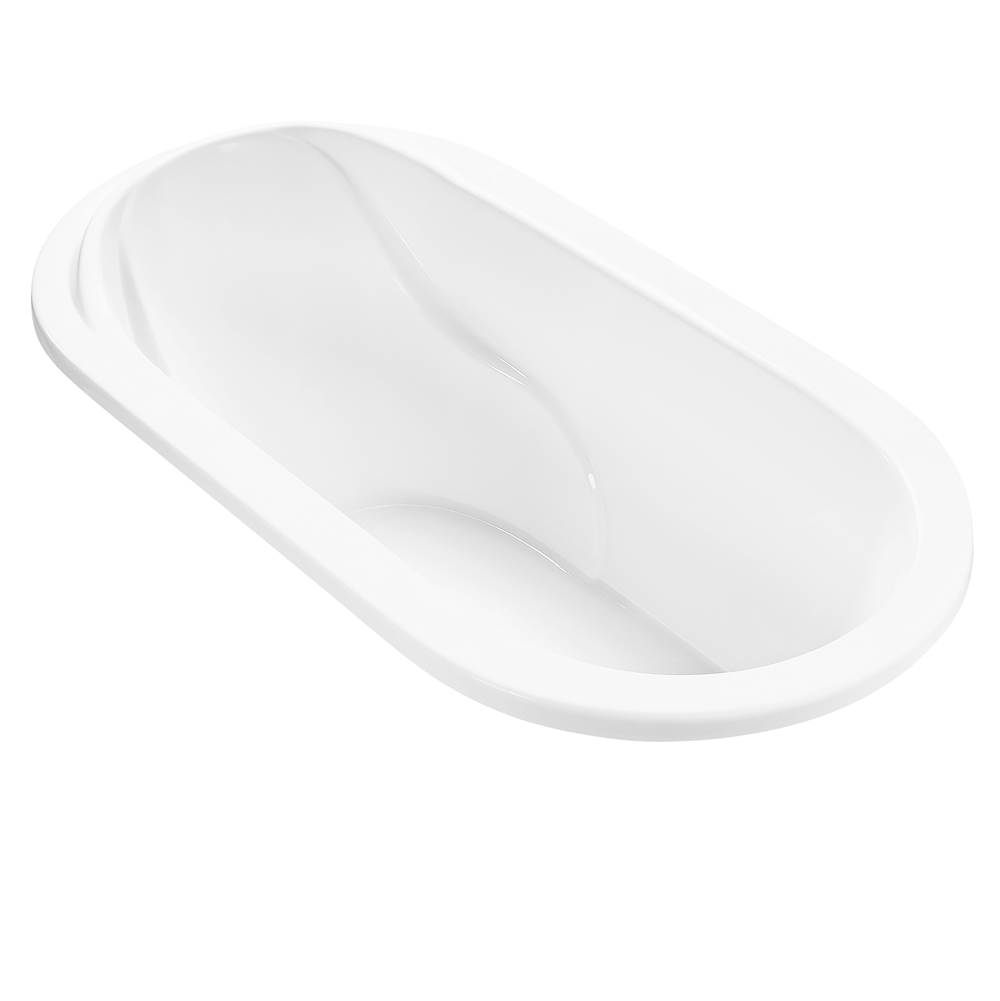 MTI Baths Solitude Acrylic Cxl Drop In Ultra Whirlpool - White (72X37)