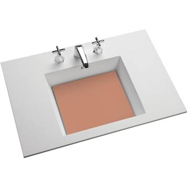 MTI Baths Gloss Biscuit Sink Bottom Cover-Halo Metro & Petra Models Only