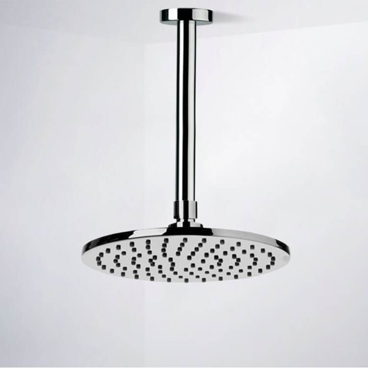 Nameeks Round Ceiling Mounted Shower Head with Arm