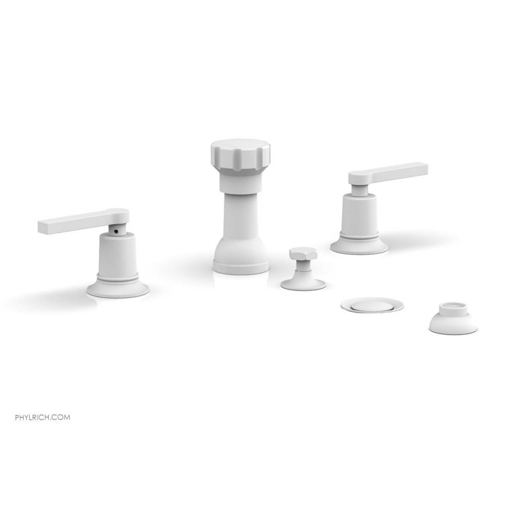 Phylrich 4 Hole Bidet, Lever Hdl
