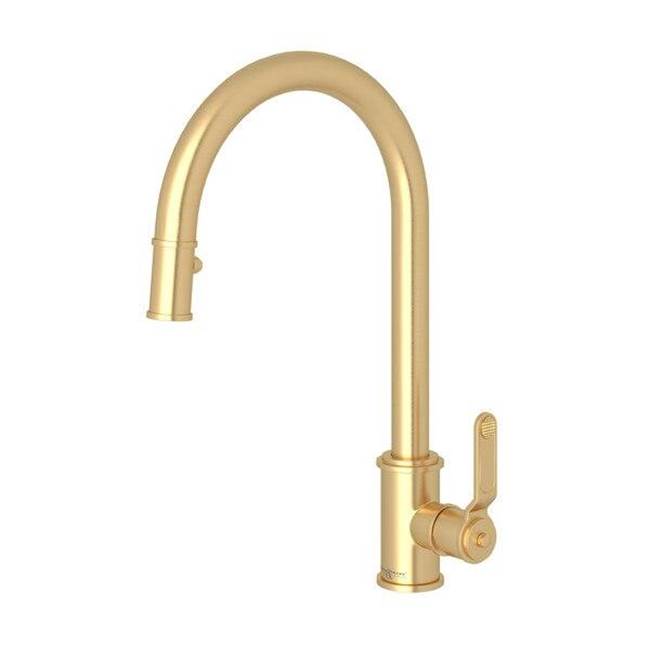 Rohl Armstrong™ Pull-Down Kitchen Faucet With C-Spout