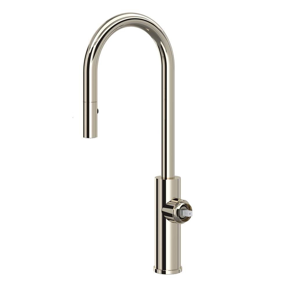 Rohl Eclissi™ Pull-Down Bar/Food Prep Kitchen Faucet With C-Spout - Less Handle