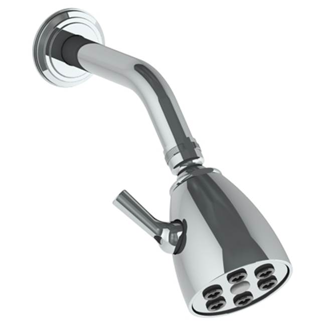 Watermark Wall Mounted Showerhead, 2 3/4''dia, with 7 1/2'' Arm and Flange